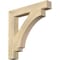 Ekena Millwork Imperial Block Rough Sawn Bracket, Douglas Fir, 4"W x 28"D x 28"H BKT04X28X28IMP05RDF - alternate 1